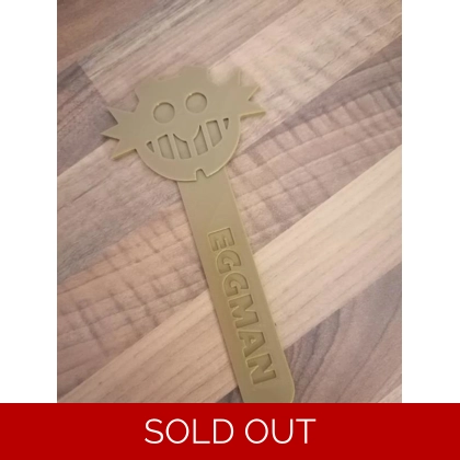 Sonic the Hedgehog Eggman Face 3D Printed Bookmark